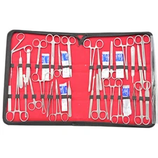 ODM PREMIUM 157 PC MINOR SURGERY SUTURE SET SURGICAL INSTRUMENTS KIT-ALL IN ONE