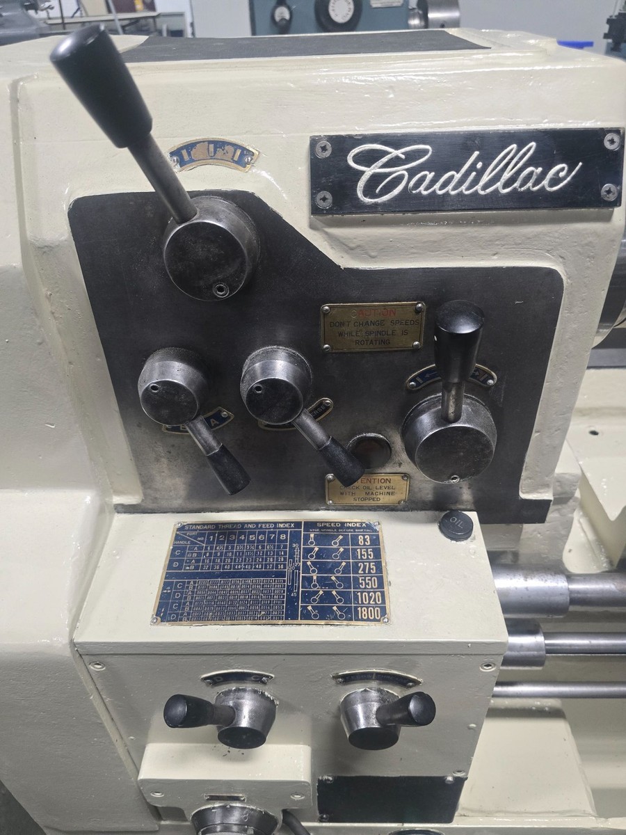14″ x 40″ Cadillac 1440G Engine Lathe | eBay