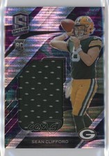 2023 Spectra Monumental Memorabilia Celestial Prizm 48/75 Sean Clifford hx7