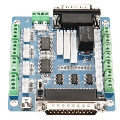  Interface 5 Axis CNC Stepper Motor Driver Controller Board SET