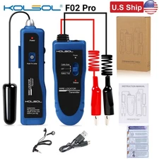 F02 Pro Underground Wire Locator, Cable Tester for Wires Cables Pet Fence Wires