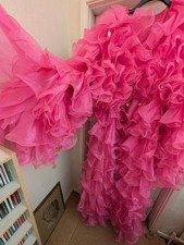 Organza Ruffle Coat