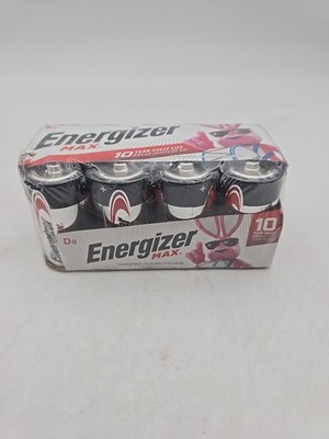 Energizer E95FP8 Max D 1.5V Alkaline Batteries - 8 Pack