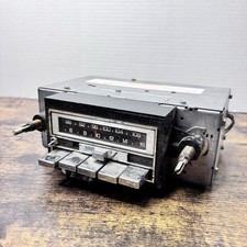 Vintage GM Audiovox Aftermarket AM/FM Stereo Car Radio 77-GM-MPXH Made In Japan