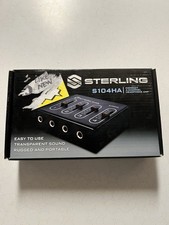 Sterling S104HA Compact 4-Channel Headphone Amp - Used