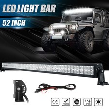 52inch 1000w Led Work Light Bar Combo Offroad For Jeep Wrangler Tj 1997-2006 54 52inch 1000w Led Work Light Bar Combo Offroad For Jeep Wrangler Tj 1997-2006 54
