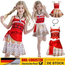 Karneval Cosplay Kostüm Vaiana Prinzessin Pa...