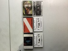 Van Halen Cassette Lot Self Titled 5150 Diver Down Tested Warner Bros