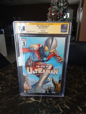 RISE OF ULTRAMAN #1 CGC 9.8 Signed by Kyle Higgins,  RARE WALMART Edition.