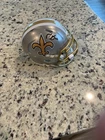 Darren Sproles Autographed New Orleans Saints Flash Mini Helmet With Visor BAS