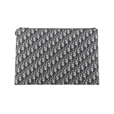 Dior Oblique Jacquard A4 Pouch Clutch 2ESCA491YSE 34400Y 126658057