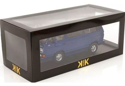 KK Scale 1/18 Volkswagen Bus T3 Multivan 1992 Blue Limited Edition New