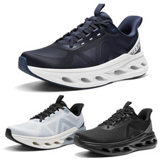 ALLSWIFIT Men's Slip On Walking Shoes Lightweight Comfortable Running Shoes