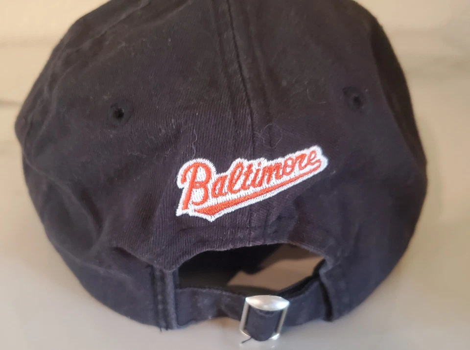 Baltimore Orioles Pre - 2016 Official On Field Cap w Rare American League Patch - Image 4 of 4