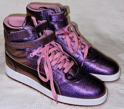 PUMA Sky 2 High Reset Prism Pink High Top Casual Lifestyle Shoes NEW Womens Sz 9