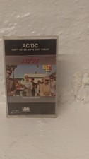 AC/DC Dirty Deeds Done Dirt Cheap Cassette Album Rock Atlantic CS 16033