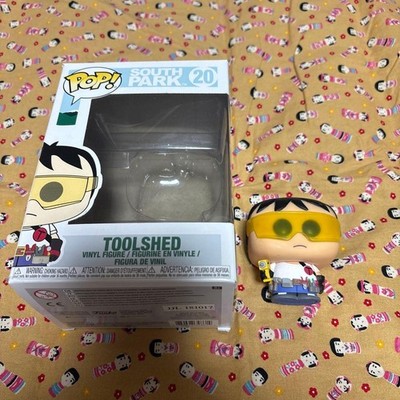 Funko South Park Toolshed Stan action figure, worn, collectible