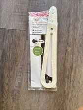 Flexible Pet Door Latch - Safe and Easy White Cat Door Access for Busy Homes