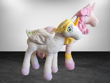 Mia and Me Plüsch Pferde Set Einhorn Schmidt Spiele 32cm + 24cm Stofftier