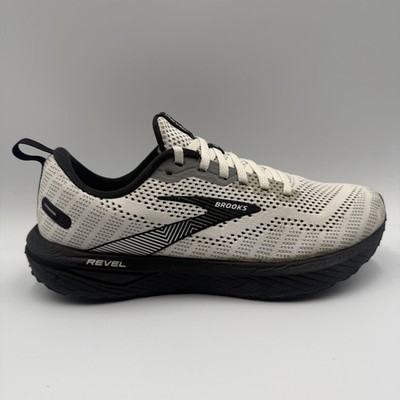 Brooks Sneakers Womens 7.5 B Revel 6 1203861B121 White Running Gym Shoes