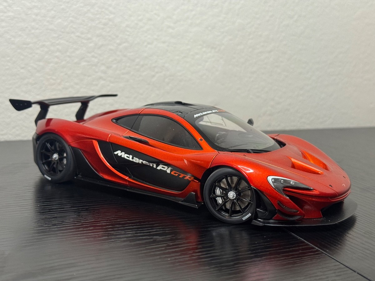 1/18 オートアート マクラーレンP1GTR Orange Volcano - GTR P1 McLaren AUTOart Look: First ORANGE VOLCANO ミニカー