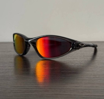 Vintage Oakley Minute 1.0 Polarized Sunglusses Y2K Style Ultra Rare Item