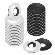 100-Pack Bonded Sealing Rubber Washers, 5/16"x3/4" OD Neoprene Washer Gasket