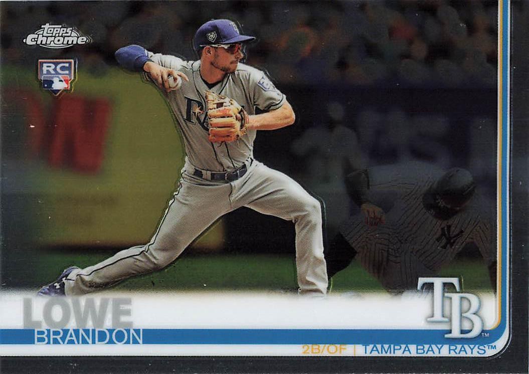 2019 Topps Chrome - Brandon Lowe #151 (RC)
