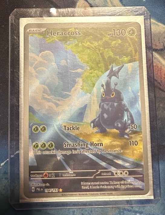 Heracross 194/193 Sv02: Paldea Evolved Illustration Rare