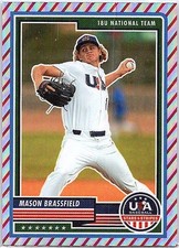 2023 Panini Stars & Stripes USA Baseball #4 Mason Brassfield