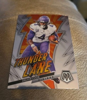2023 Panini Mosaic Football Thunder Lane Dalvin Cook #TL DC Vikings