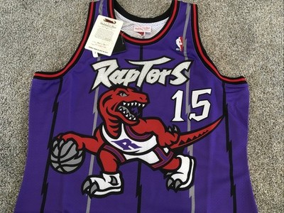 Mitchell & Ness Vince Carter Toronto Raptors 1998/99 Throwback Authentic Jersey - Purple Mitchell & Ness Vince Carter Toronto Raptors 1998/99 Throwback Authentic Jersey - Purple
