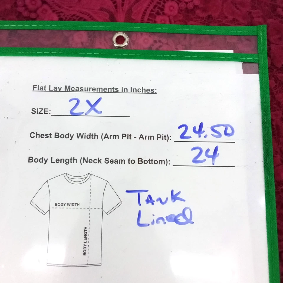 Camisa Coldwater Creek Mujer Talla 2X Roja Crochet Adornada Cuello en V Forrada Top Foto 4 de 4