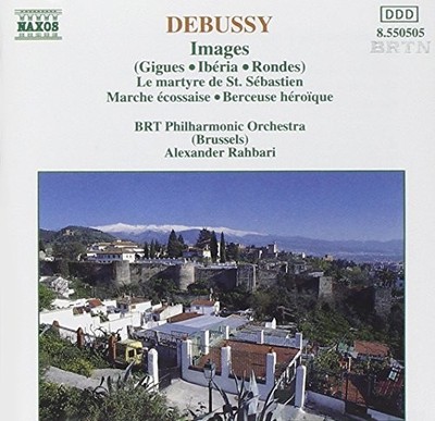 DEBUSSY / RAHBARI - IMAGES / LE MARTYRE DE ST SEBA - cd - G3z
