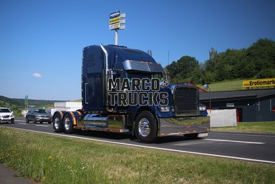 LKW Foto Freightliner Classic XL tractor Österreich dunkel blau lischkae #g2pk