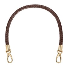 1 Pcs Braided Purse Strap, 21.6 Inch for Handbag Tote Making  Dark Coffee 