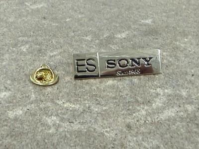 Sony ES Gold Tie Lapel Pin -Brand New Limited Edition  Since 1965   - 1.5  Width