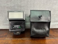 Minolta Auto 280PX Electronic Shoe Mount Flash Unit with Case Japan 