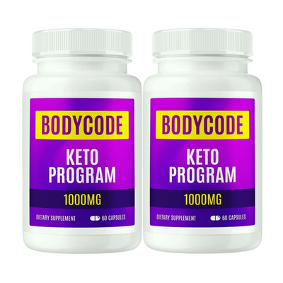 2-Pack Body Code Capsules, BodyCode Keto Program Weight Loss Support-120 Capsule
