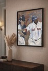 E. Havens 2004 David Ortiz Boston Red Sox Another Grand Slam Framed Oil Painting — photo 1