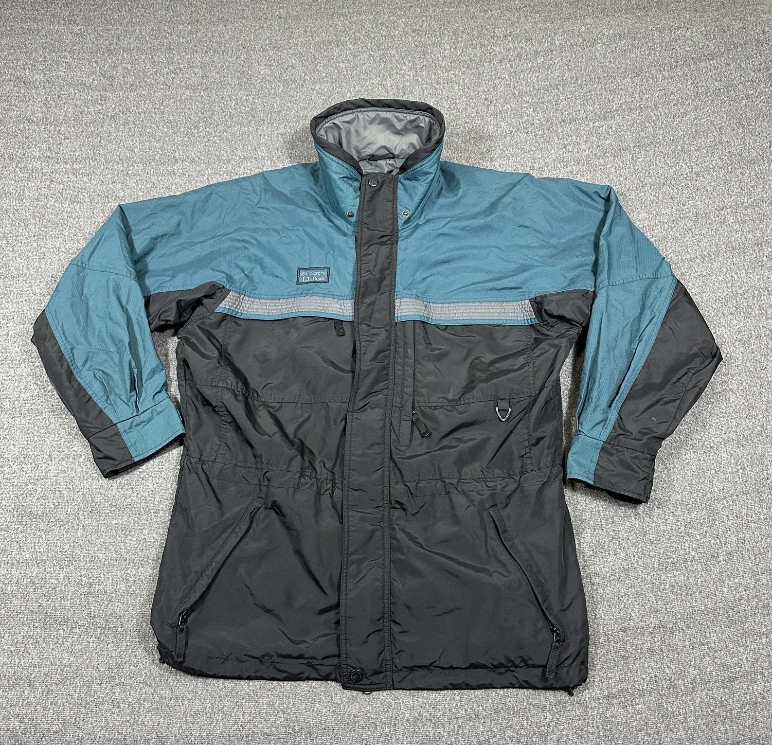 Vintage LL Bean x Columbia Jacket Mens Medium Ski Outdoor Snow Softshell No Hood