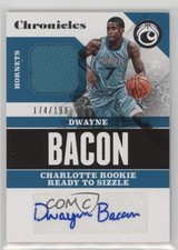 2017 Panini Chronicles Signature Swatches /199 Dwayne Bacon #CSS-DWB Auto 0u19