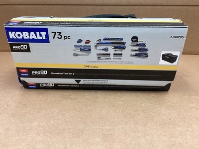 Kobalt Pro90 Ratchet 73 piece Household tool set 3790295 New