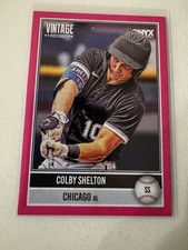 2026 Onyx Vintage Colby Shelton Auto Pink Border VA-COSH