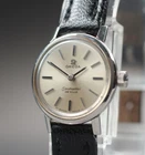 Near MINT Vintage Omega Seamaster De Ville 20mm Manual Winding Silver Women's