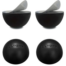 1.25" Silicone Hemisphere Bumpers Isolation Feet, 4Pack Non Skid Speaker Isol...