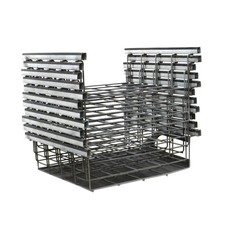  Lot of 11 Steel Heavy Duty Wire Mesh Cable Raceway Tray 24.75" x 23" x 8"