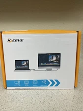 KCEVE 2 Ports KVM Switch Dual Display 4K HDMI KVM Switch Dual Monitor KC-KVM202