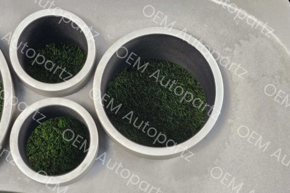 Panel de instrumentos de tablero Toyota Tundra Sequoia 2007-2017 bisel color plateado uso OEM Foto 4 de 4