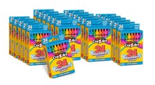 Crayons Washable 24 Pack Count Bulk School Supplies Cra-Z Art Packs